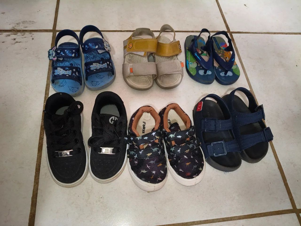 Sapatos infantis 