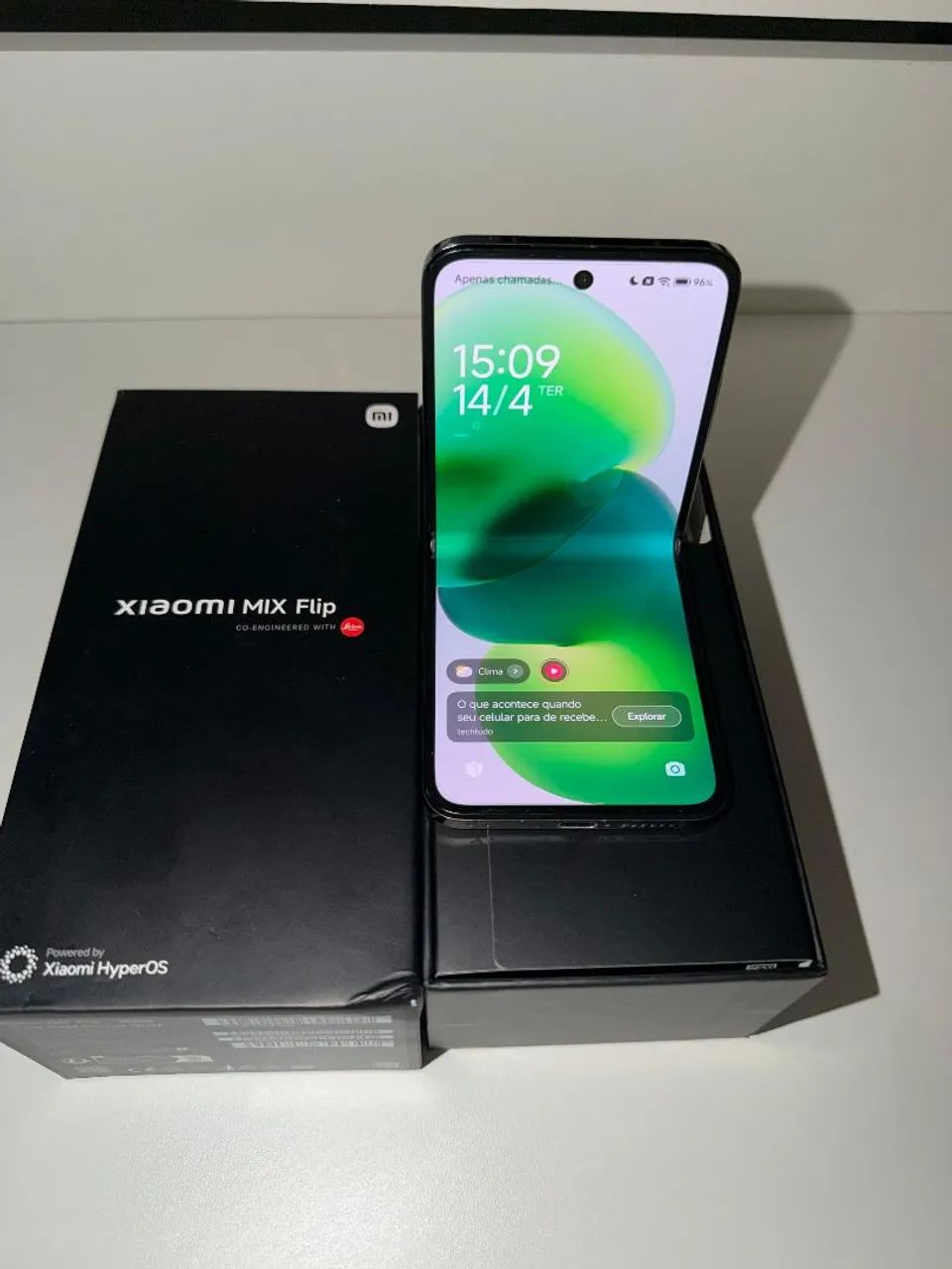 Xiaomi MIX Flip Global (12RAM/512GB) - Preto | Câmeras Leica