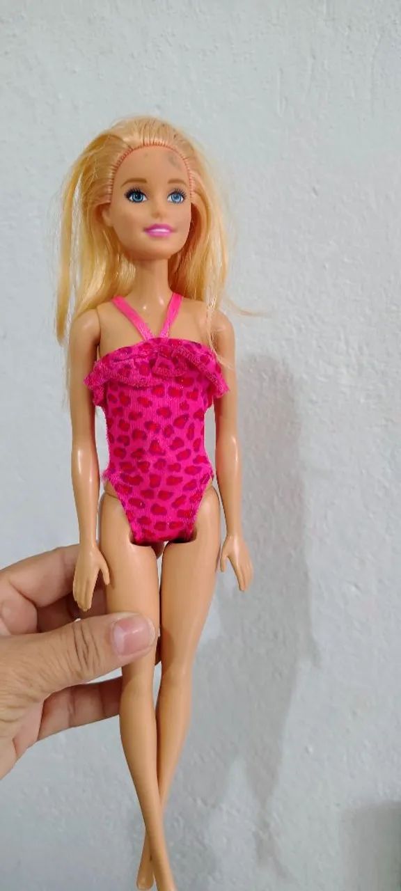Boneca Barbie mai ô rosa  - Foto 2