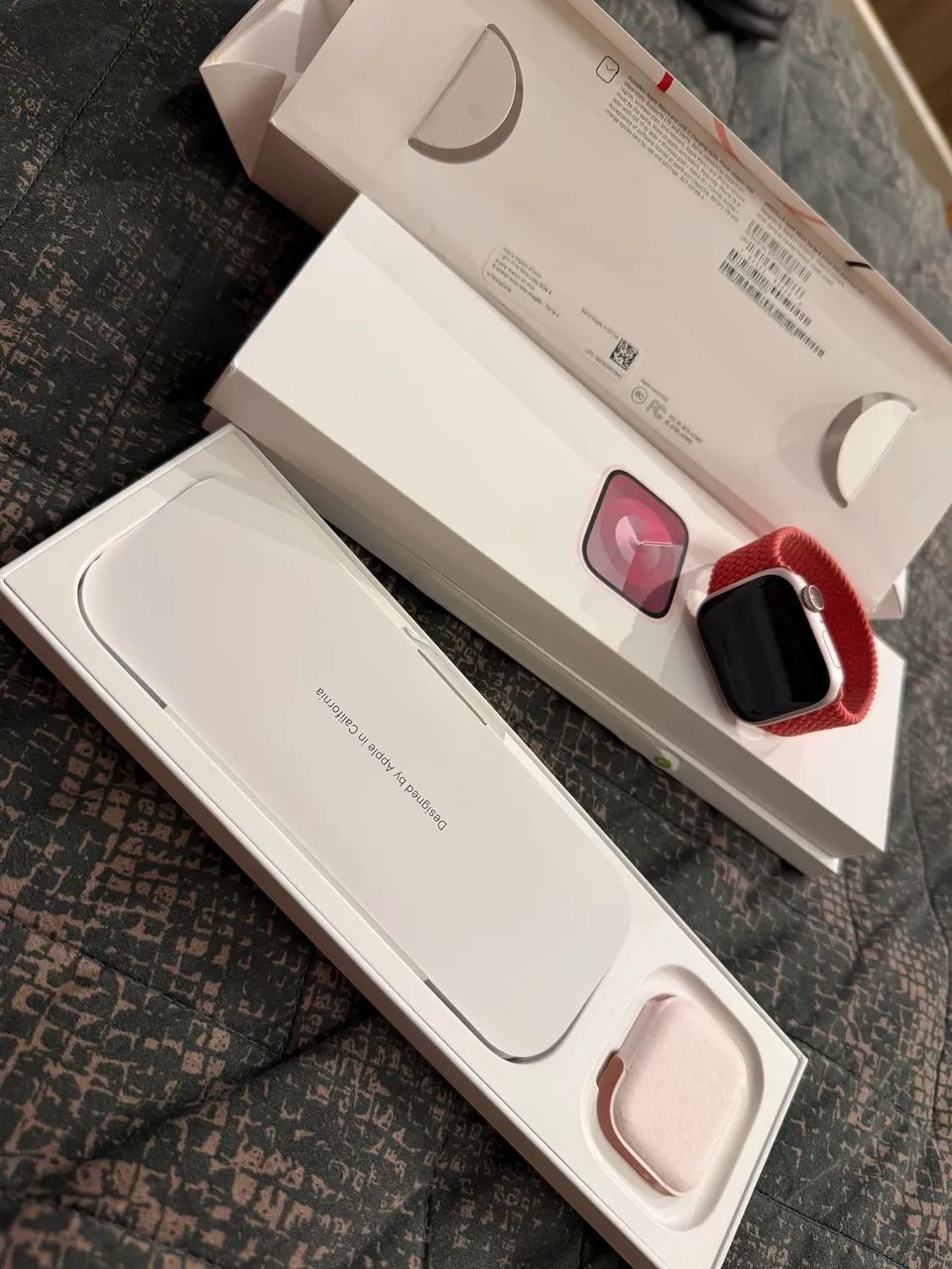 Apple Watch Series 9 41mm Rose GPS + Cellular com caixa - Excelente estado - Foto 2