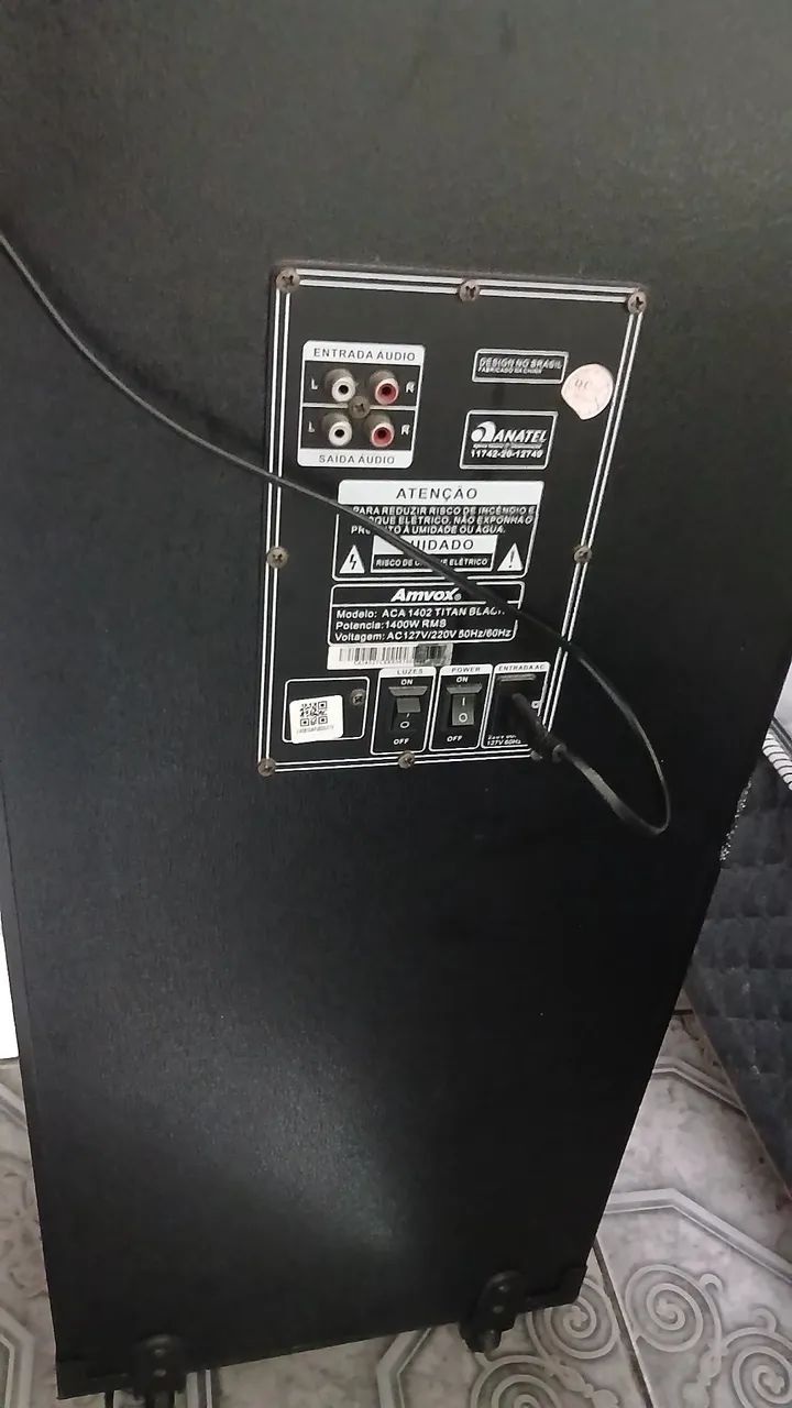 Som Torre amvox 1400W  - Foto 4