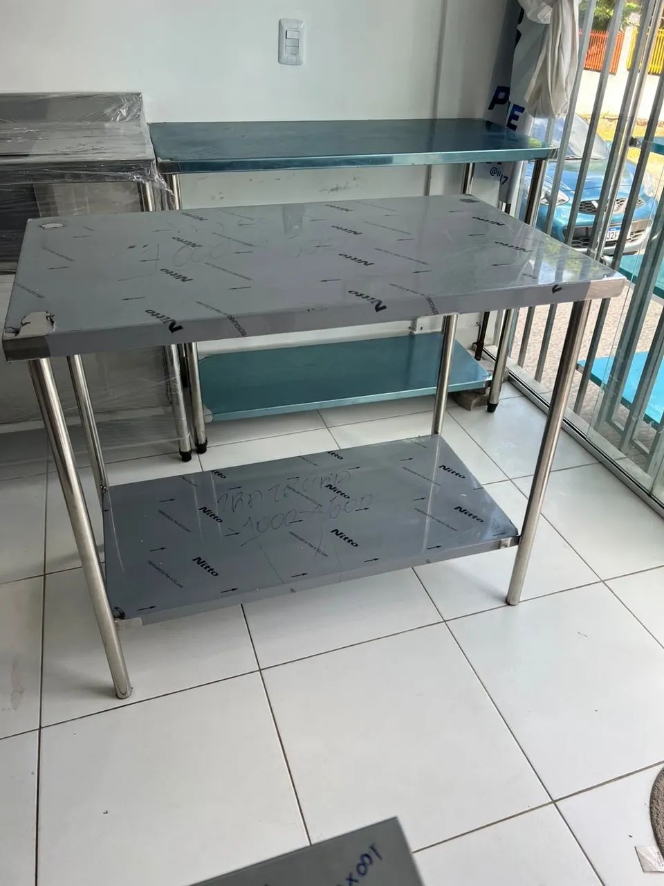 Mesas em inox a partir de 550,00