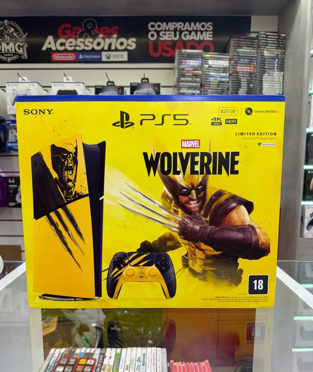 Ps5 edição Wolverine 