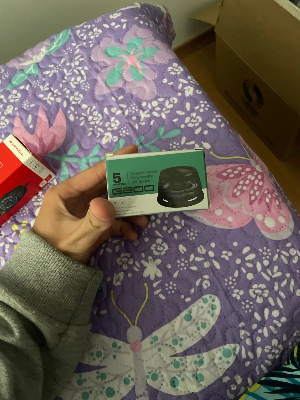 Caixa de som e culler gamer para celular 