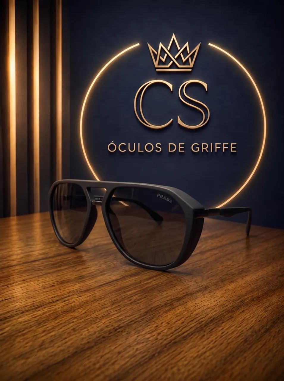 CS? óculos de grife  - Foto 3
