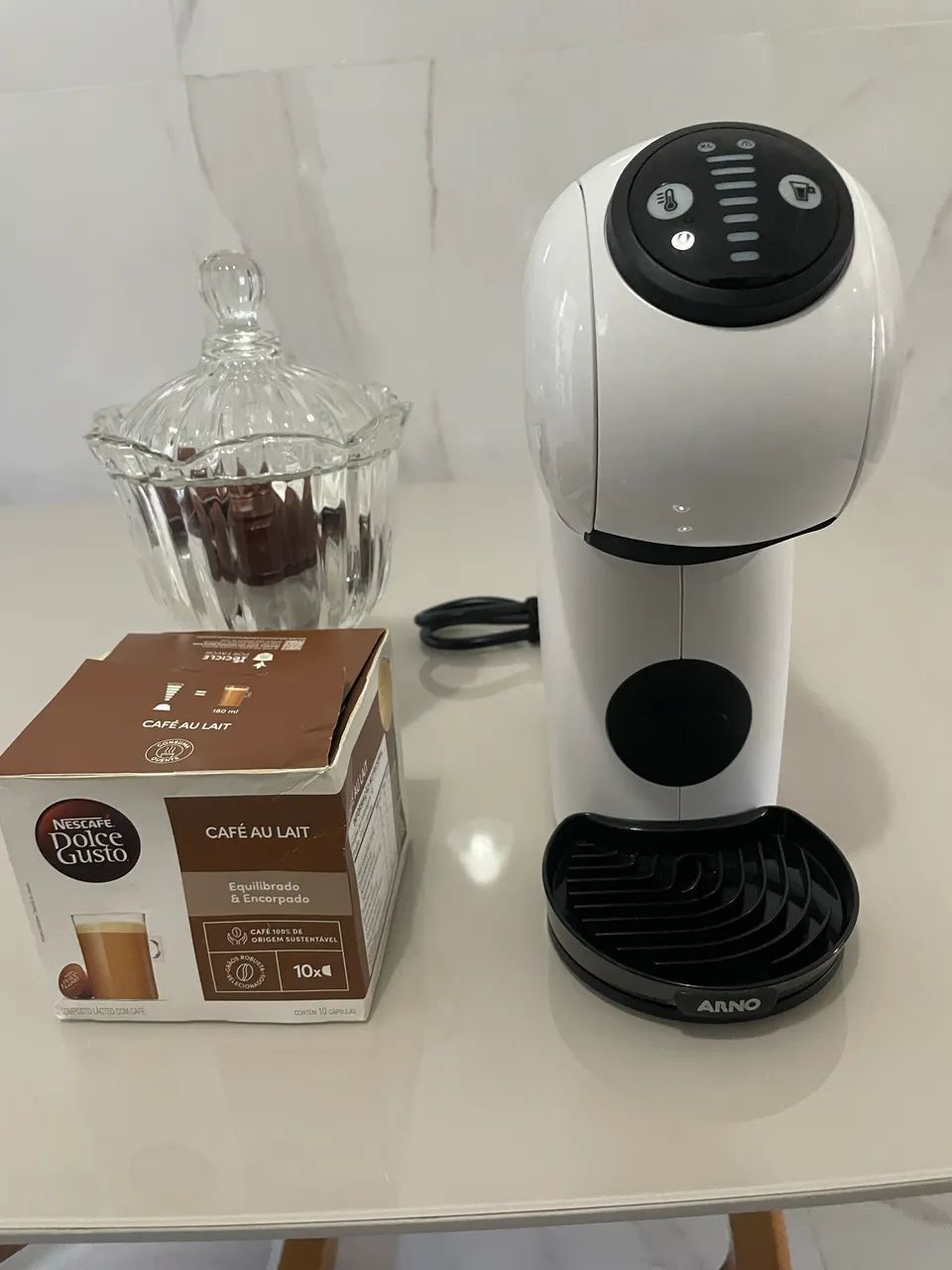 CAFETEIRA ELÉTRICA DOLCE GUSTO COM BOMBONIERE E CÁPSULAS  - Foto 2