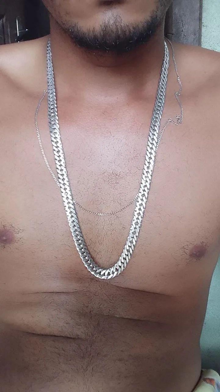 Corrente de prata 925 - Foto 2