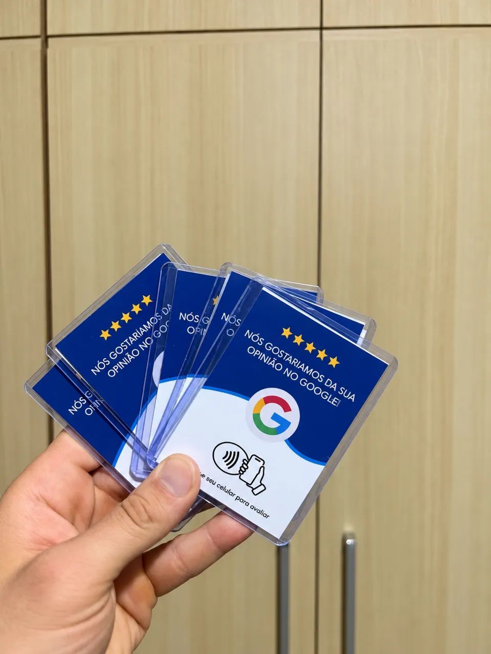 Plaquinha Google Avaliações com NFC - Foto 2
