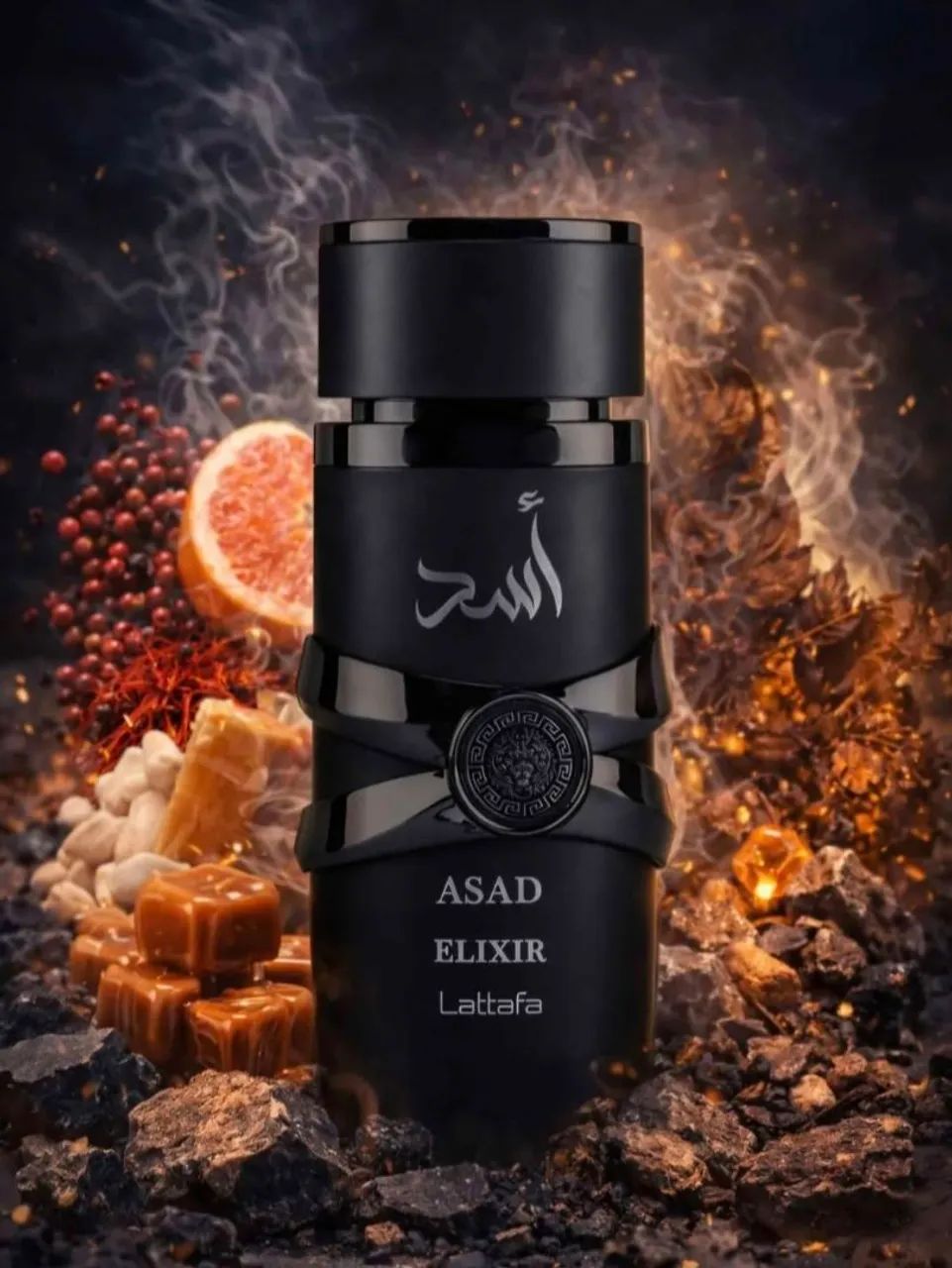 Perfume Arabe Asad Elixir Lattafa 100ml Masculino - Foto 2