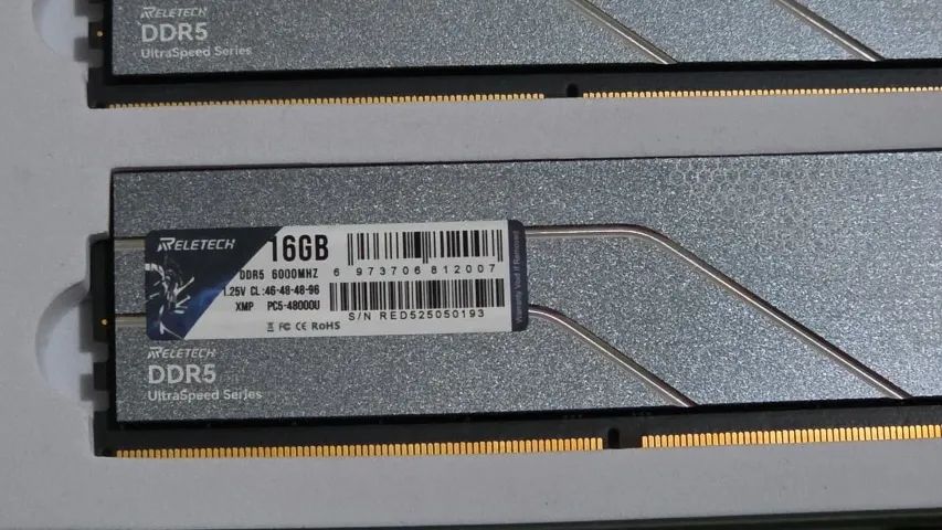 Memórias DDR5 32Gb 2x16Gb 6000MHz Reletech - SEMINOVA - Foto 3