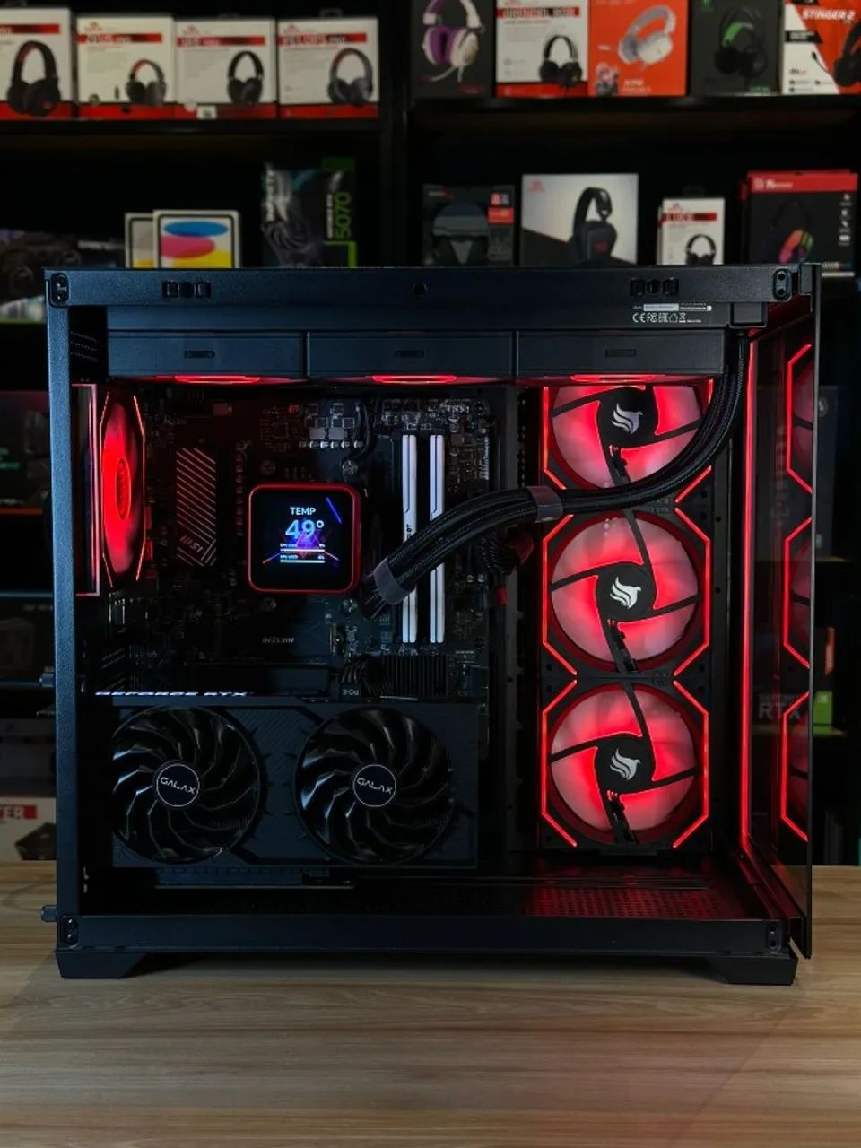 Pc Gamer Avançado Ryzen 9700X + Rtx 5060 ti 8gb - Produto novo
