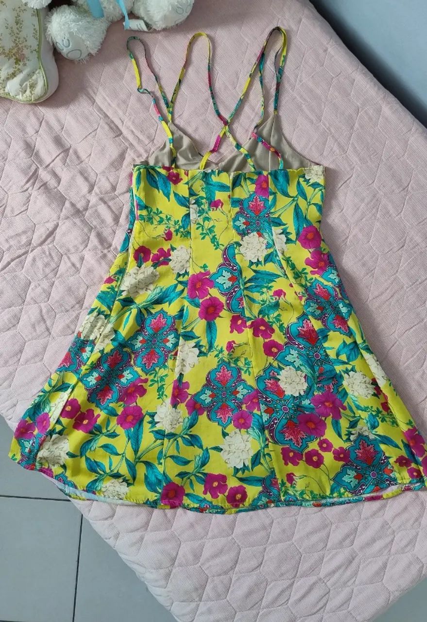 Vestido em seda infantil  - Foto 2