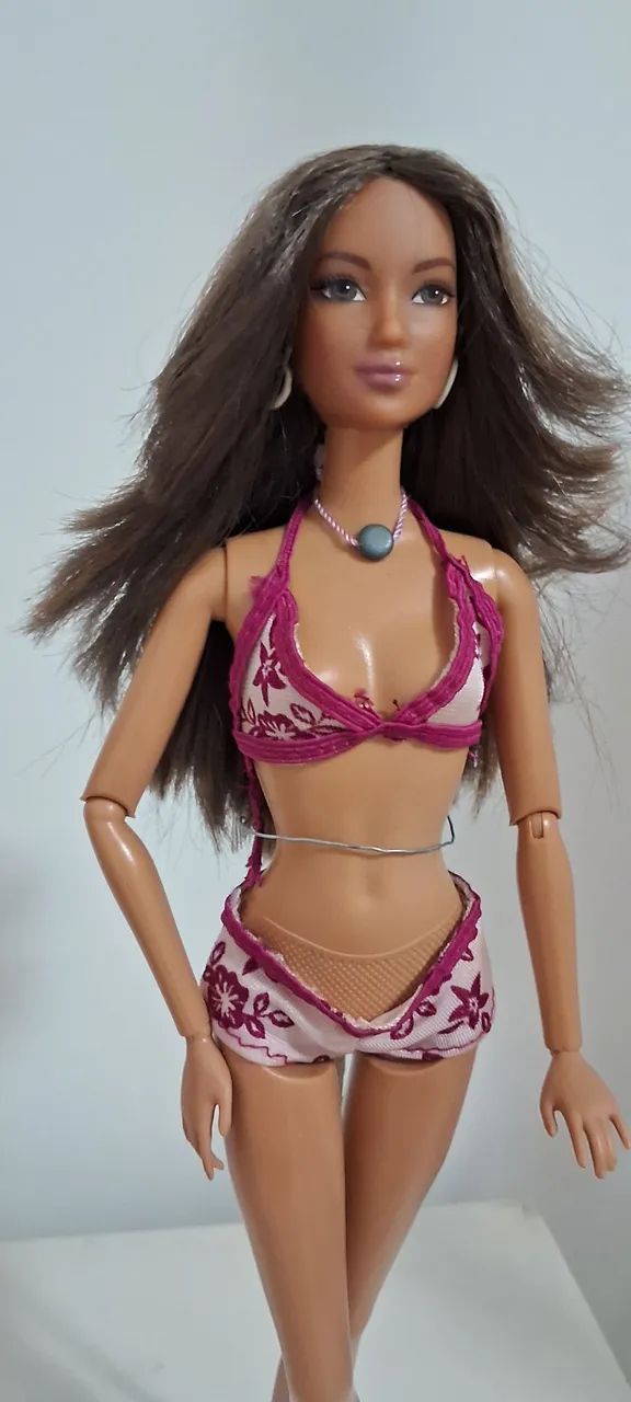 Barbie praia antiga usada 1999 - Foto 3