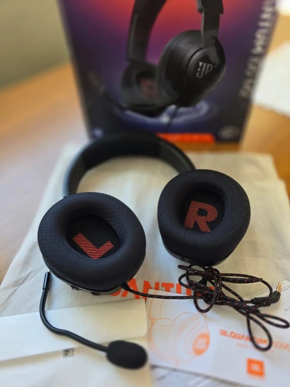 Headset Gamer JBL Quantum 100M2 Original | Microfone Removível | P2 - Foto 3