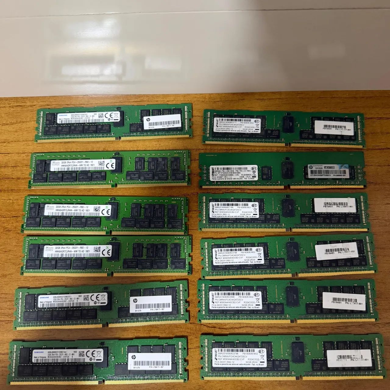 Memória RAM 32GB DDR4 ECC RDIMM 2933Y - Servidor/Xeon