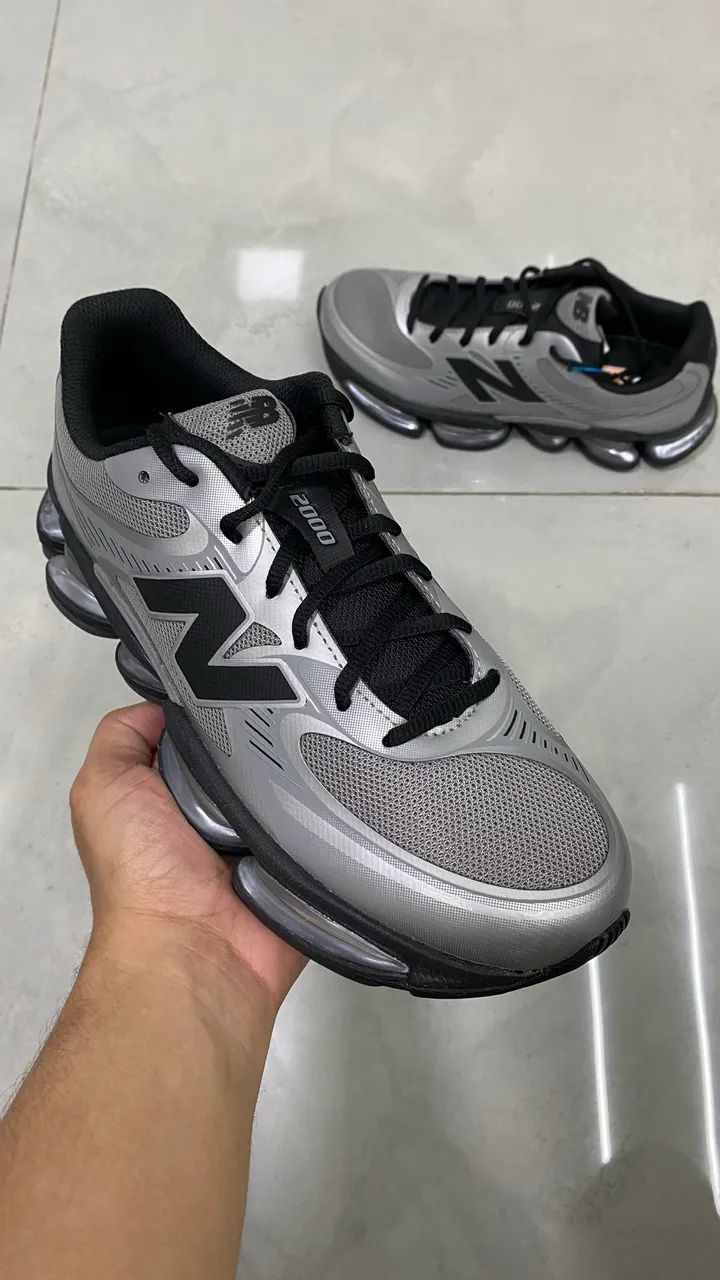 New Balance Abzorb 2000 Slate Grey Silver Metallic - Foto 2