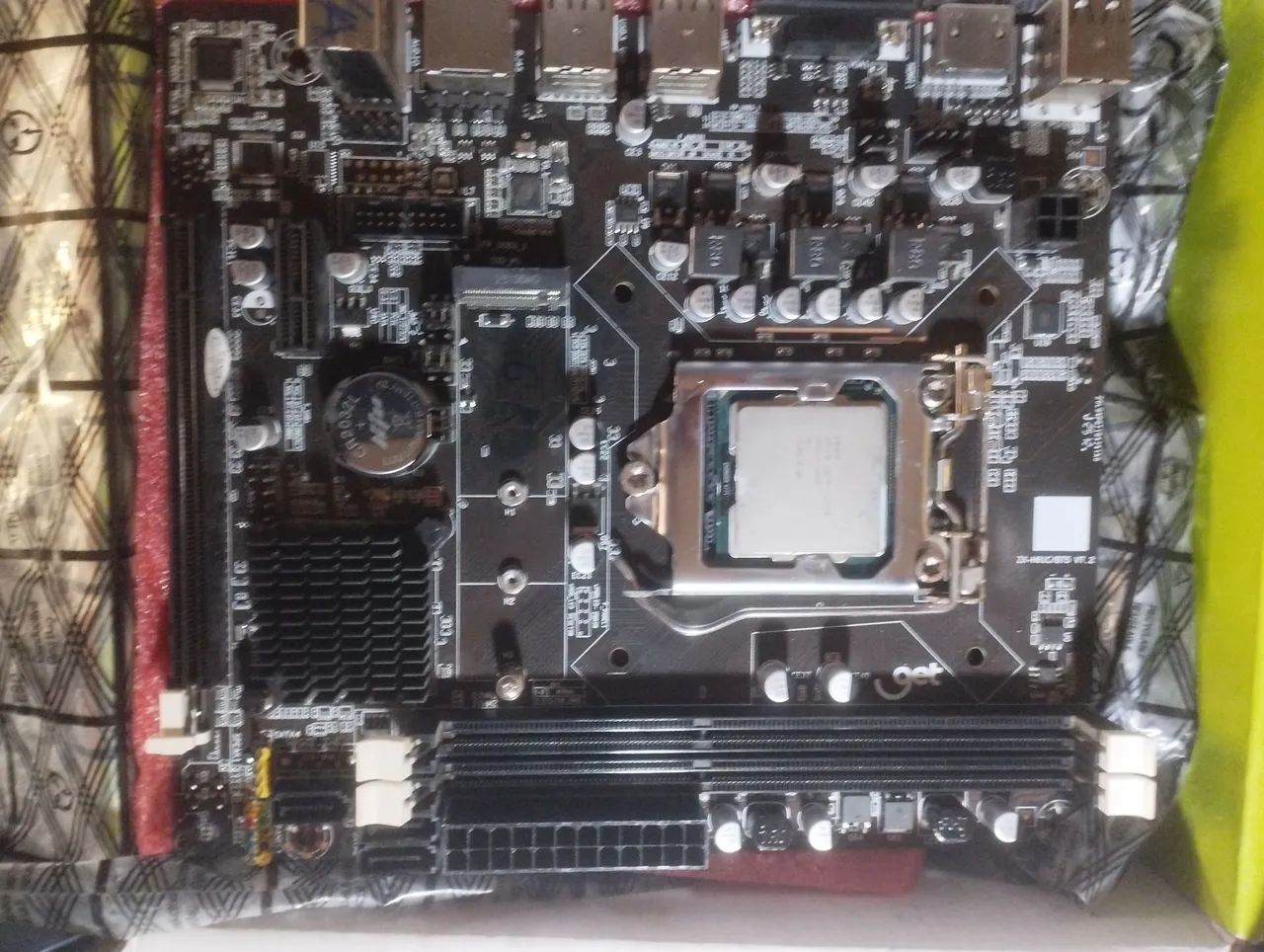 Placa mãe 1155 + processador core i3 - Foto 3