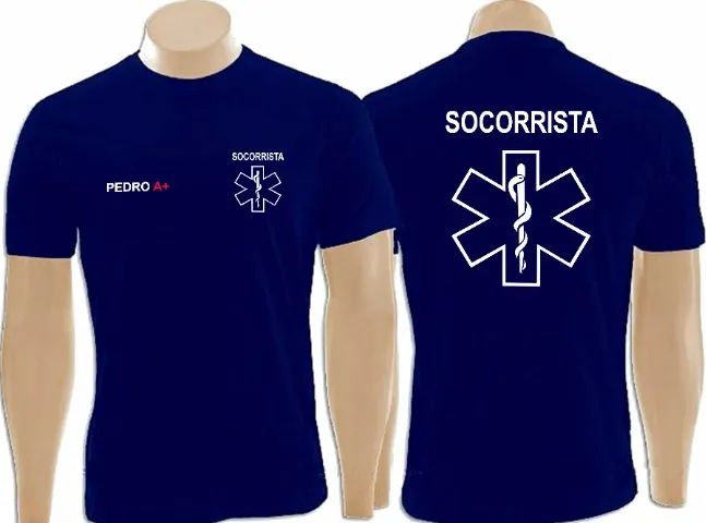 Camiseta Socorrista Personalizada