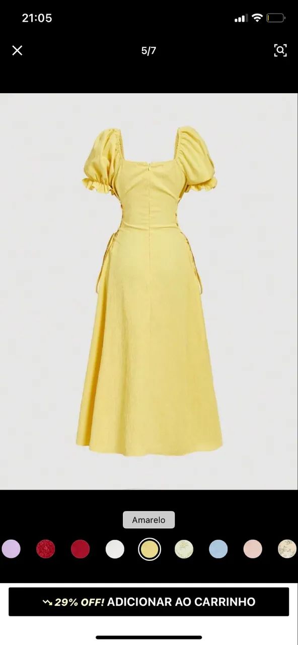Vestido shein nunca usado  - Foto 4