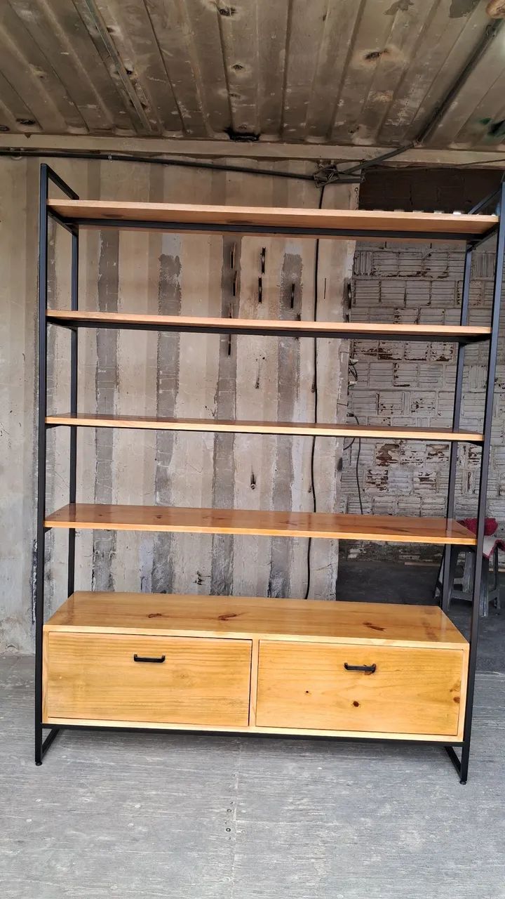 Estante para escritório estilo industrial  - Foto 3