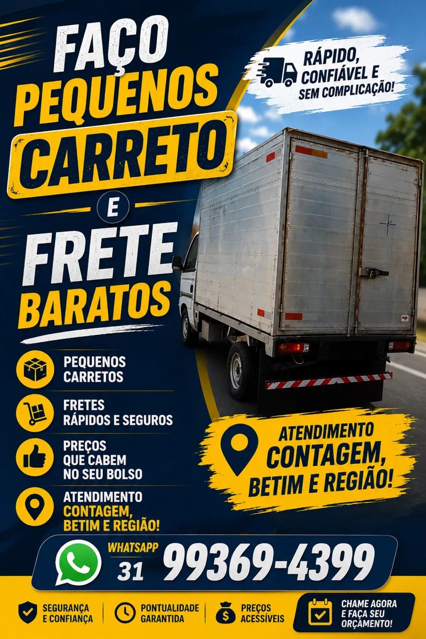 Pequenos carretos e fretes 50 reais - Foto 4