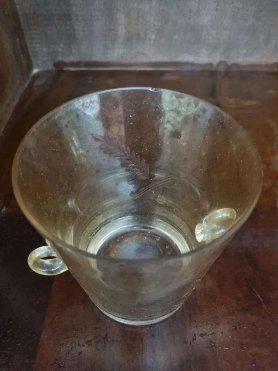 47 taças e copos de cristal âmbar vintage - Foto 5