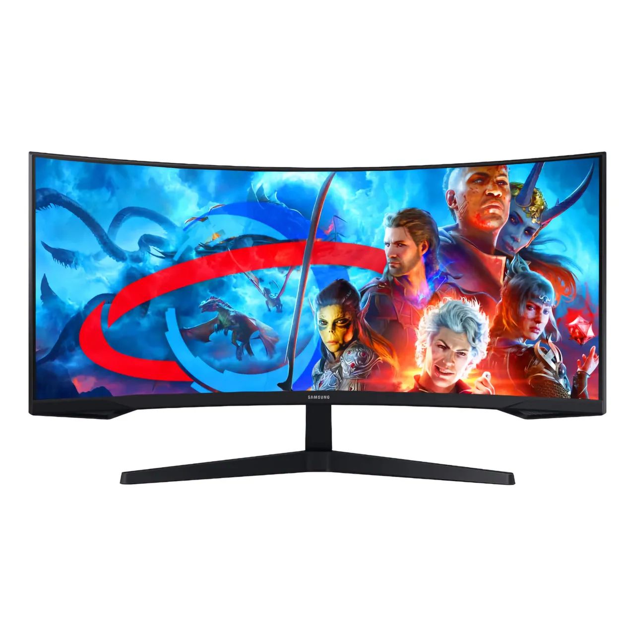 Monitor Gamer Samsung Odyssey G5 de 34 polegadas Ultrawide - Foto 4