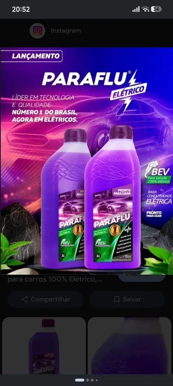 Fluído de arrefecimento 