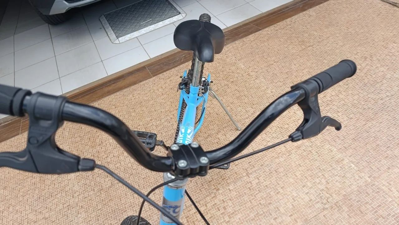 Bicicleta Flash Boy Cairu Azul - Foto 5