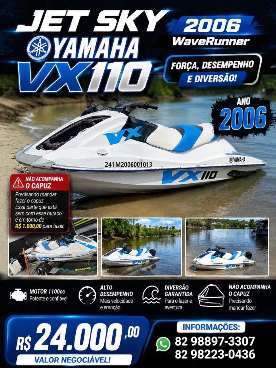 Jet Sky Yamaha vx 110