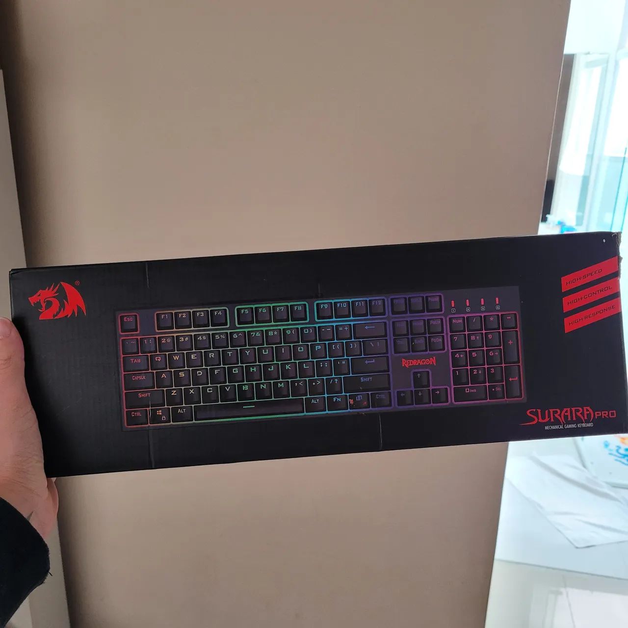 Teclado Óptico REDRAGON SURARA PRO com MOD - Foto 3