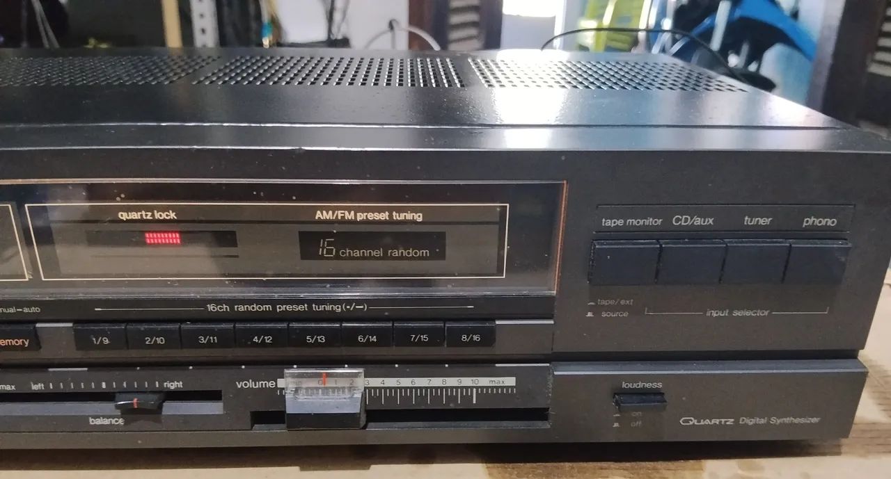 Technics SA-190 é um receiver estéreo - Foto 2