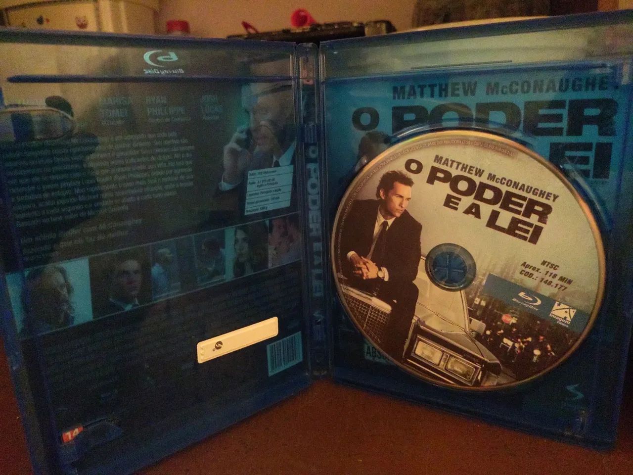 Blu-ray O poder e a lei - Foto 3