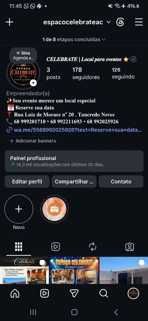 Espaço para seu evento 