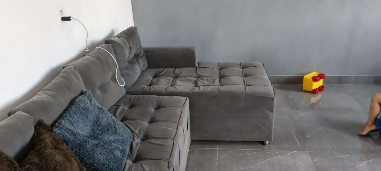  3 Sofá de canto 6 lugares, no estado 