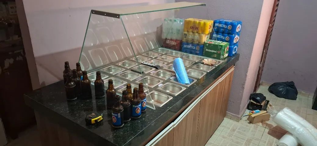 Codimentadora para Açaiteria/Sorveteria