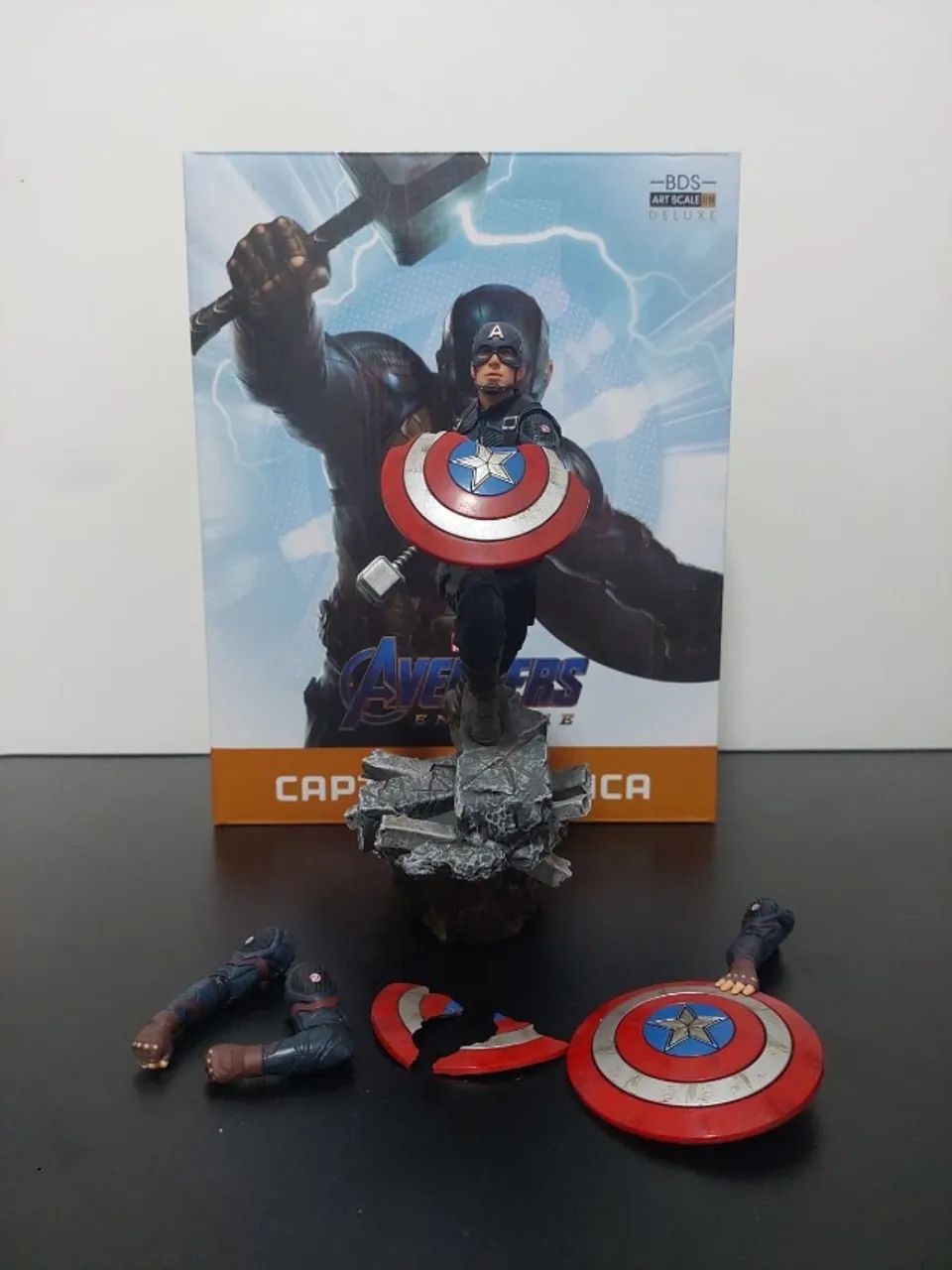 Captain America Deluxe - Avengers: End Game - Art Scale 1/10 - Iron Studios
