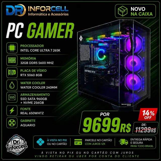 pc gamer de alta performace