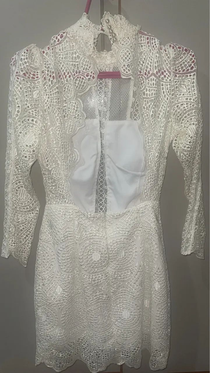 Vestido Elegante Bordado  - Foto 4
