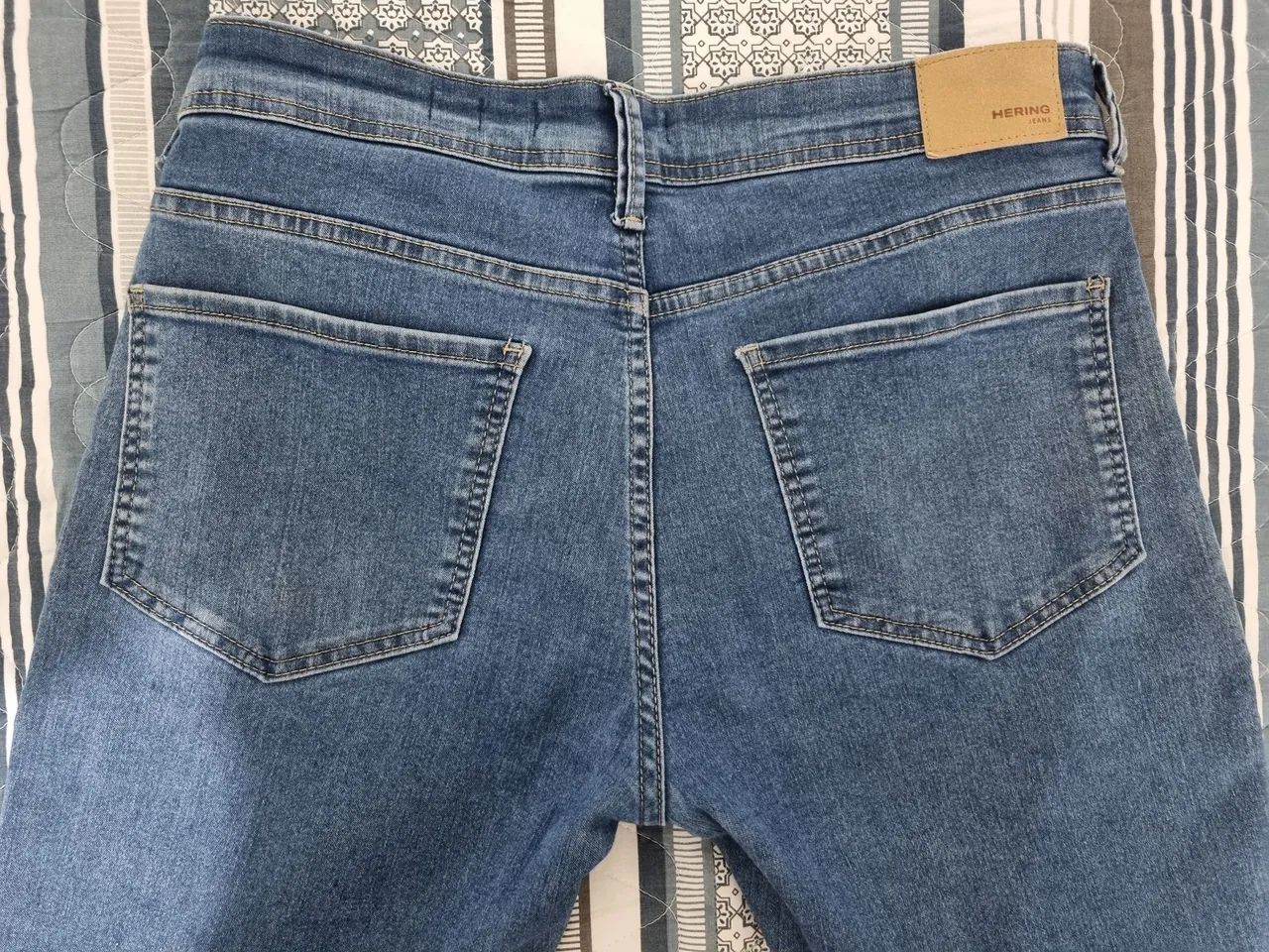 Calça jeans masculina Hering P - Foto 5
