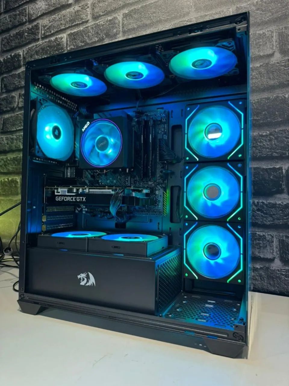 PC GAMER RYZEN 5 5500 + GTX 1660 6GB - RODA TUDO LISO