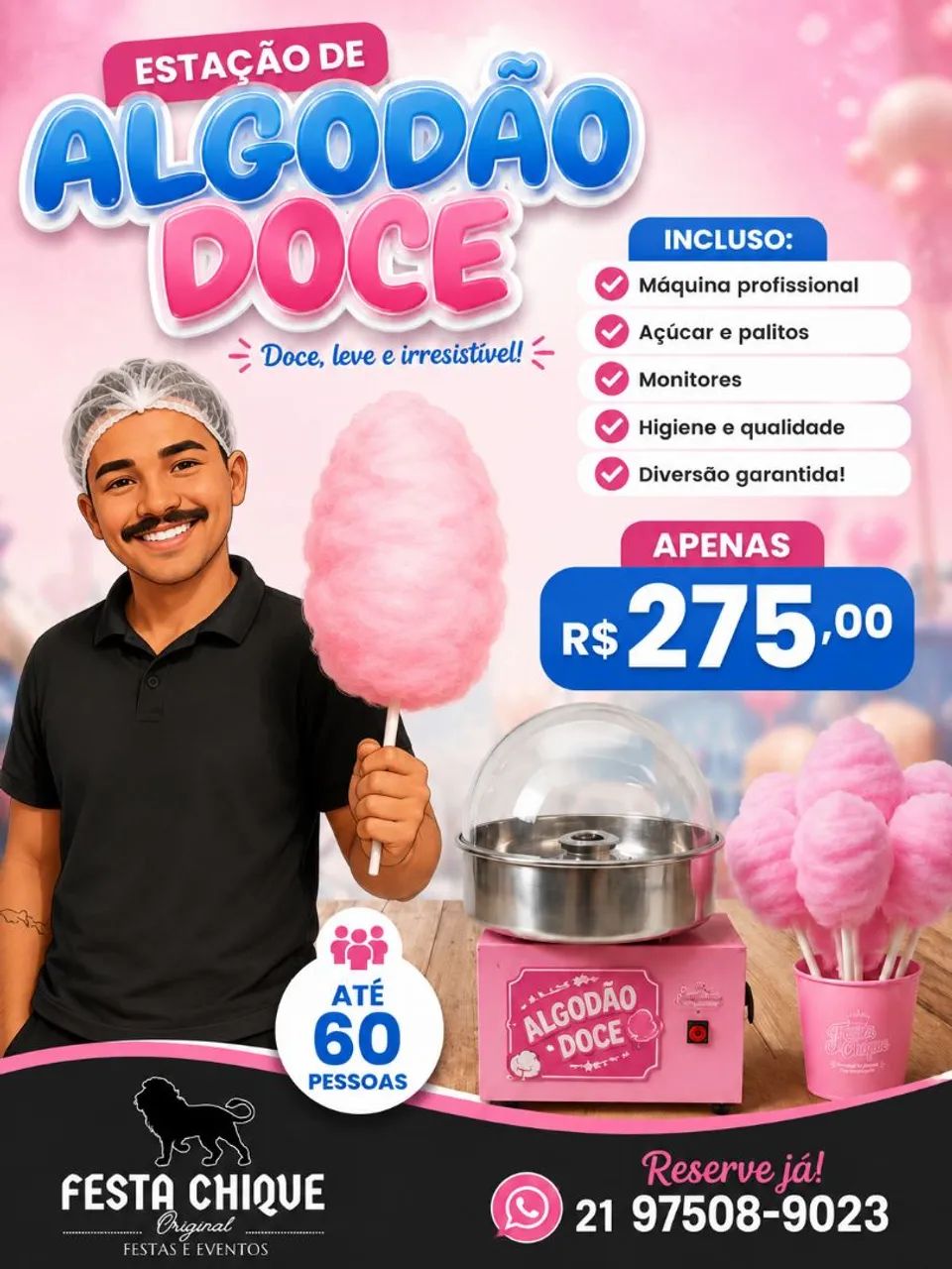 Estação de Algodão Doce 