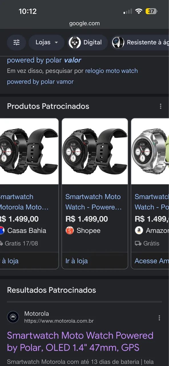 NOVO CAIXA LACRADA SmartWatch - Foto 4