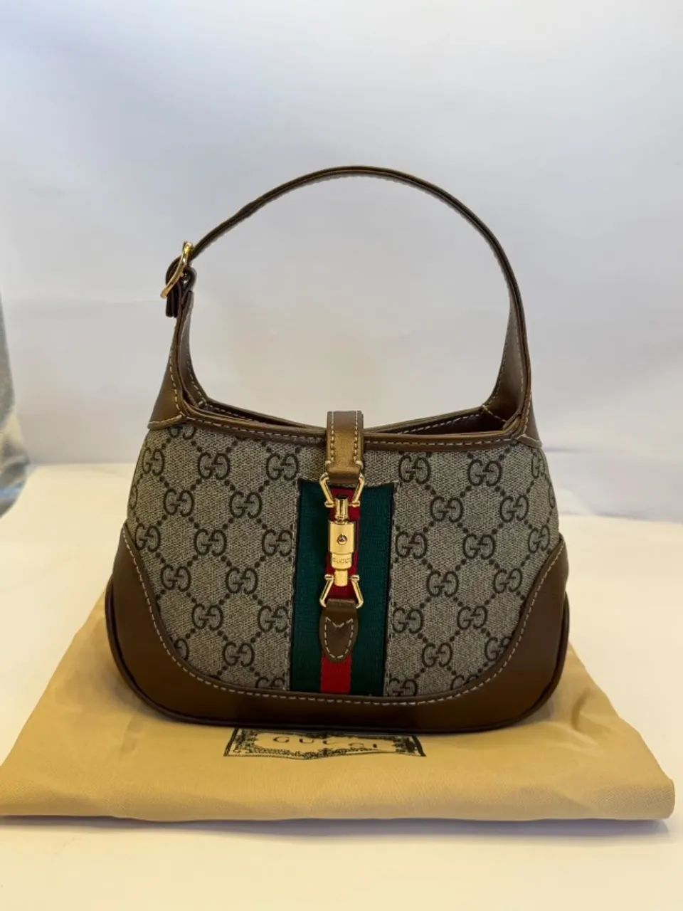 bolsa gucci mini shoulder bag monograma - Foto 3