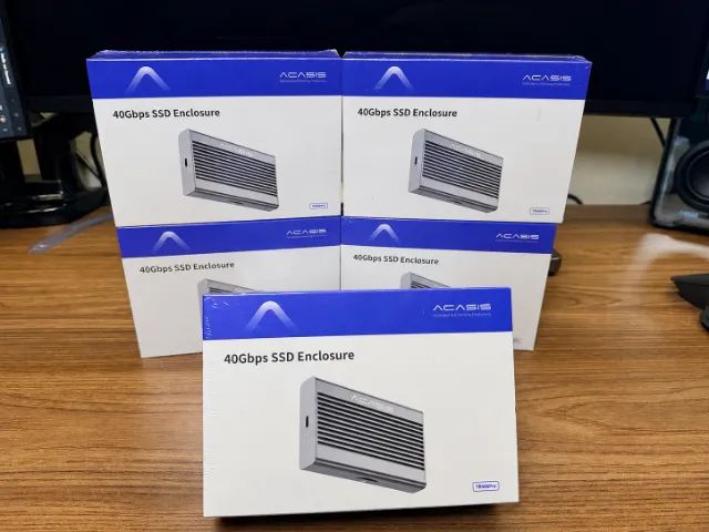 Case SSD NVMe 40Gbps Thunderbolt USB4 ACASIS  - Foto 3