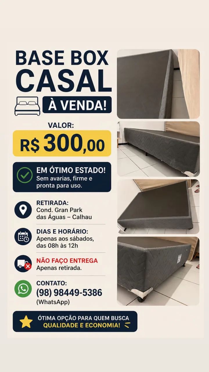 BASE BOX CASAL