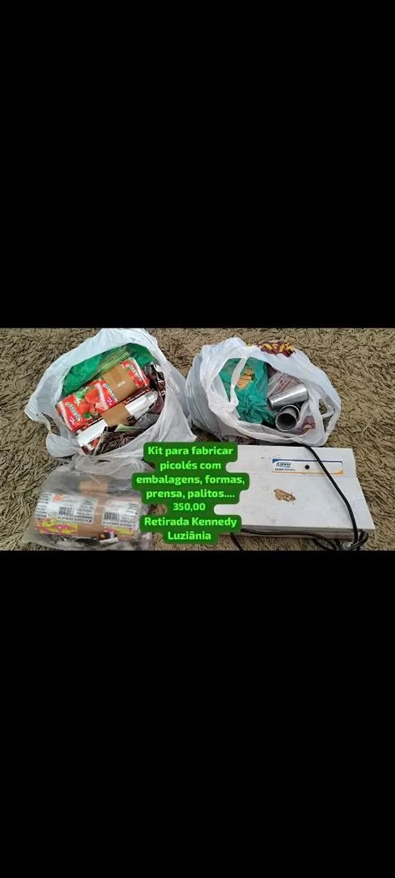 Kit para fabricar picolé 