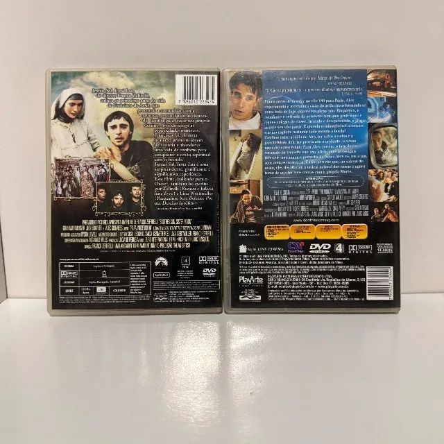 Lote com 2 DVDs Usados - Premonição e Irmão Sol, Irmã Lua - Foto 2