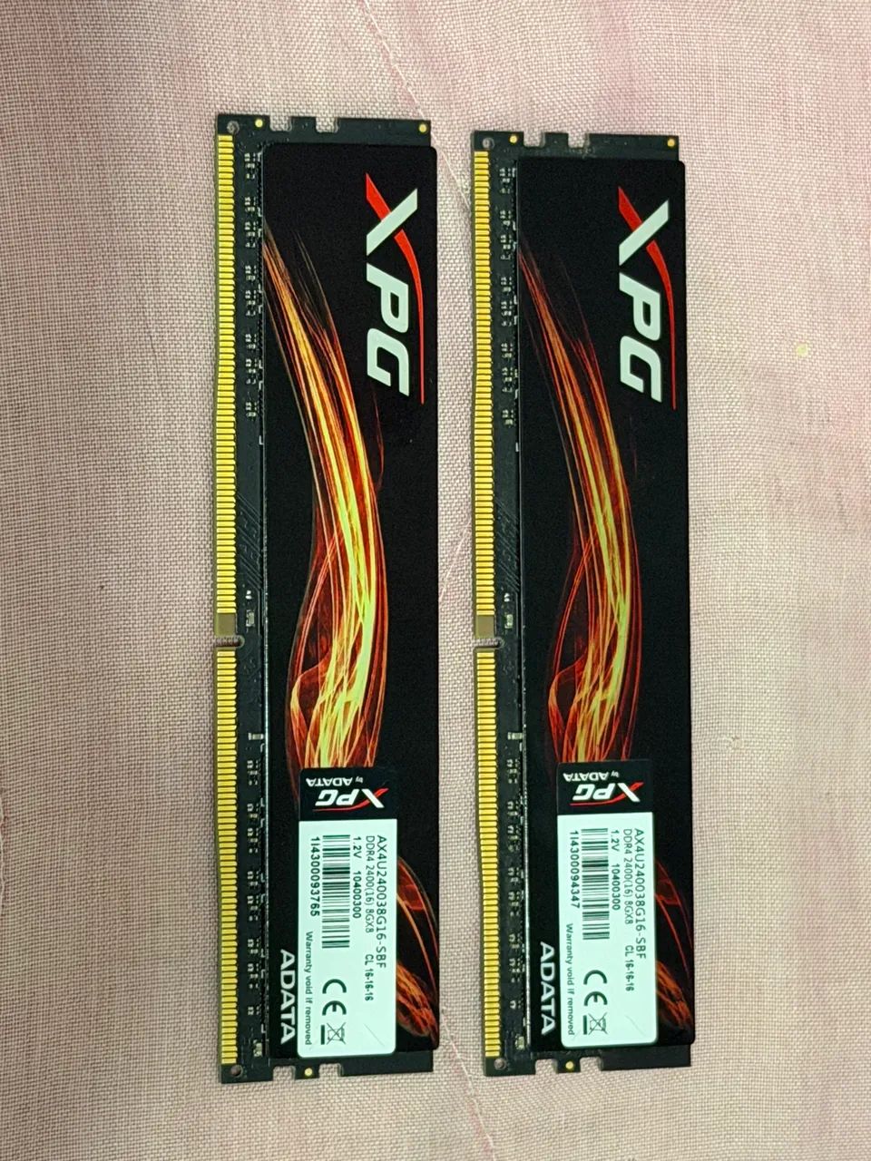 Memória Adata XPG DDR4 2400 MHz 16GB (8GB x2) - Memória RAM