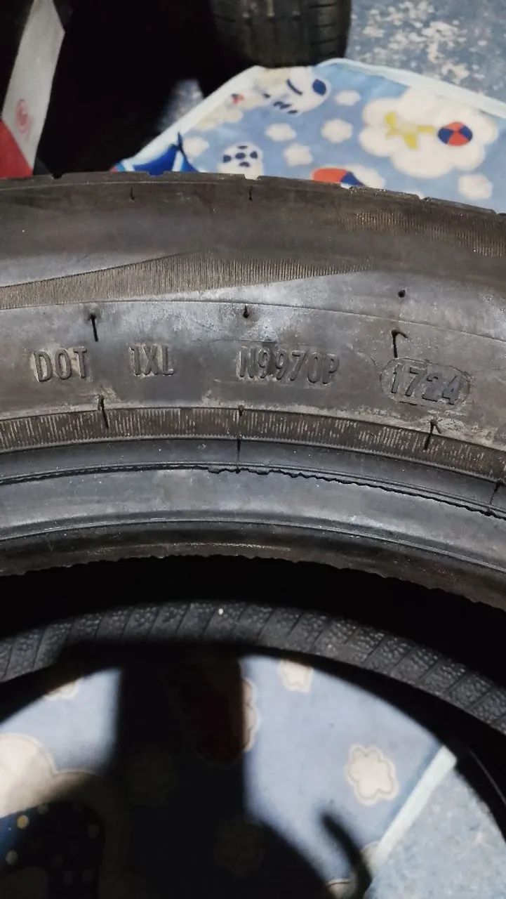 Vende-se 2 Pneus 205/55/ R17 Cemi Novos. - Foto 2